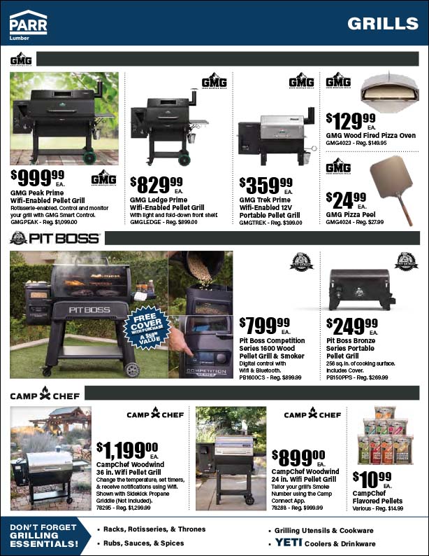 August 2023 Specials | Parr Lumber