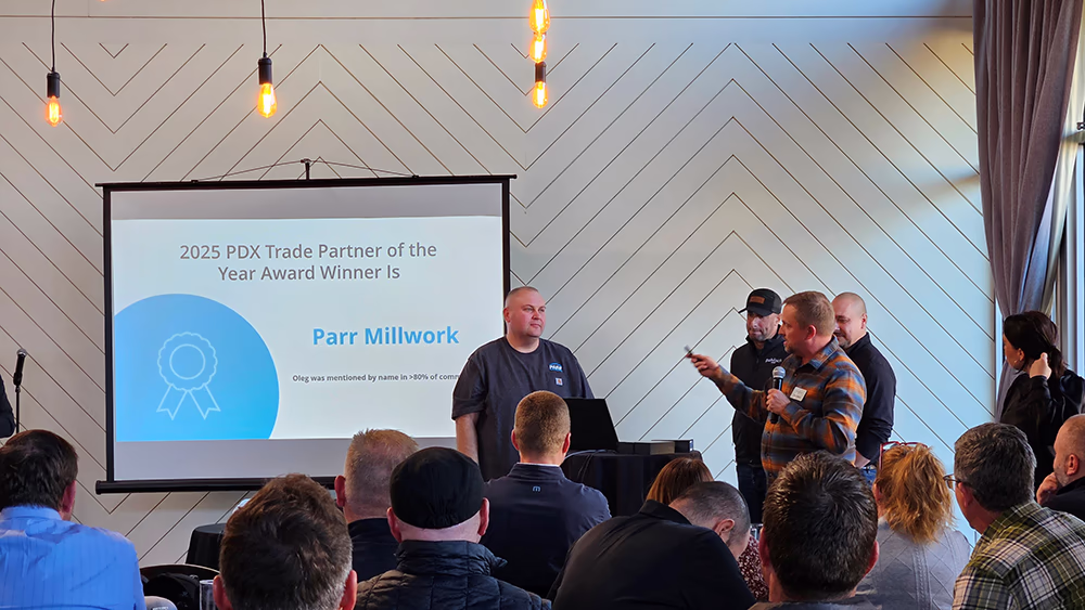 PARR Celebrates Trade Partner of the Year Recognition with Pahlisch Homes